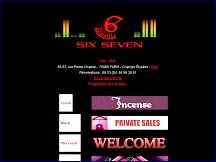 Aper�u du site Six Seven Club - restaurant, discoth�que pr�s des Champs-Elys�es