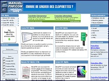 Manuel PHP - cours et manuels PHP, MYSQL, HTML en francais