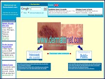 Aperçu du site Dermatonet - dermatologue en ligne, conseils et traitements dermato 