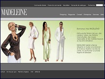 Aperçu du site Madeleine - vêtements pour femmes, prêt-à-porter féminin de luxe