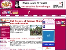 Aperu du site TourMaG - portail professionnel du tourisme francophone