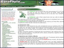 Aperu du site EuroPhyto - produits naturels, vitamines, complments alimentaires