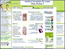 Aperçu du site Estheweb