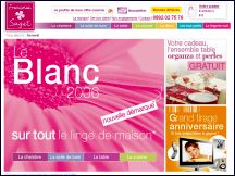 Fran�oise Saget - collection de linge de maison