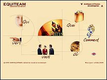 Aper�u du site Equiteam - cabinet de recrutement sp�cialiste des fonctions juridiques