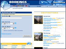Aperu du site Booking France - rservation chambre htel en ligne : Booking.com