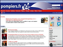 Aperu du site Pompiers.fr - sapeurs-pompiers