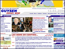 Aperu du site Guysen Israel News - infos et articles sur le Proche Orient