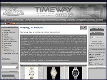 Aperu du site Timeway - montres suisses