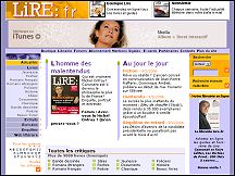Lire - magazine sur les livres et la lecture, actualit�s de la litt�rature