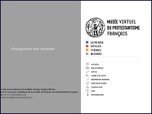 Aperu du site Muse virtuel du protestantisme franais