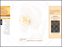 Aperçu du site BIUM - Bibliothèque Interuniversitaire de Médecine