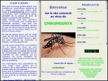 Aperu du site Chikungunya - informations virus, fivre du chikungunya