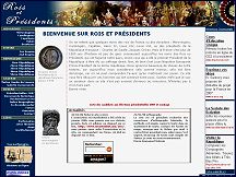 Aperu du site Les Rois de France et Prsidents de la Rpublique Franaise