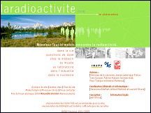 Aperu du site La radioactivit - infos sur le phnomne physique de radioactivit