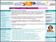 Parent Solo - informations pour les parents seuls, famille monoparentale