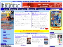 Aperu du site Toute la Natation - magazine consacr  la natation