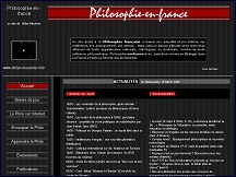 Philosophie-en-france.net - la philosophie fran�aise