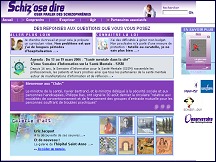 Schizophr�nie - actualit�s, informations, t�moignages sur la schizophr�nie