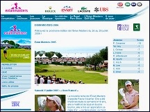 Evian Masters - tournoi de golf professionnel f�minin