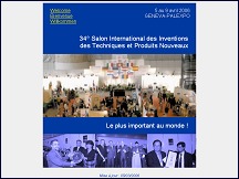 Aperu du site Salon International des Inventions  Genve