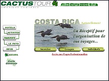 Aperu du site Cactus Tour - voyages au Costa-Rica