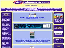 Aperu du site Motoservices - guide de la moto et du scooter