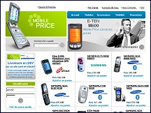 Mobile Price - vente de t�l�phones mobiles � prix discount