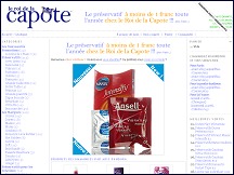 Aperu du site Le Roi de la Capote - prservatifs et lubrifiants, prservatifs fminins