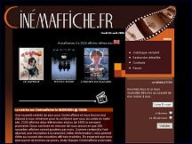 Aperçu du site Cinemaffiche - vente affiches de cinéma