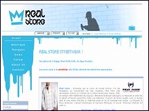 Real Store - v�tements de street wear, marques am�ricaines