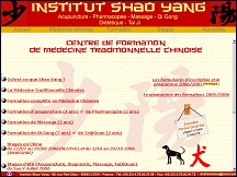 Aperu du site Institut Shoa Yang- formation en mdecine traditionnelle chinoise