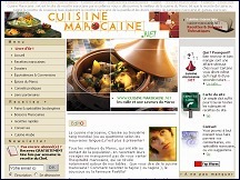 Aperu du site Cuisine-Marocaine.net - recettes de l'authentique cuisine marocaine