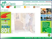 Aperu du site Gites de Charente