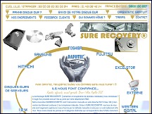 Aper�u du site Dafotec - r�cuperation de donn�es sur disque dur