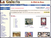 Aperu du site La Galerie - vente de reproductions de peintures et de posters