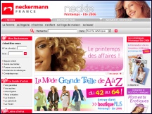 Aperçu du site Neckermann VPC - catalogue Neckermann de vente par correspondance