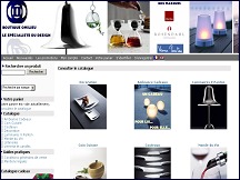 Aperu du site Omilieu.fr - arts de la table, dcoration et luminaires design