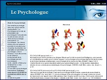 Aper�u du site Le Psychologue - psychologues francophones