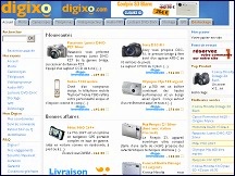 Aperu du site Digixo - spcialiste de la photo numrique et produits numriques