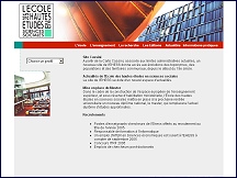 Aperçu du site EHESS