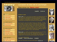 Aperu du site Conception de sites web en psychologie