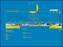 Aperçu du site Université Pierre Mendes France