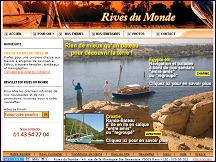 Aperu du site Rives du Monde - croisires de charme et d'aventure