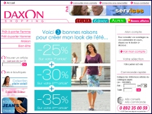 Daxon - pr�t-�-porter femme et homme, articles maison