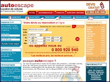 Autoescape - location de voitures en France et dans le monde entier