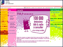 Institut National de l'Audiovisuel - archives de la t�l� et la radio