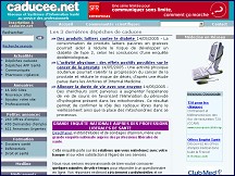 Aperçu du site Caducée