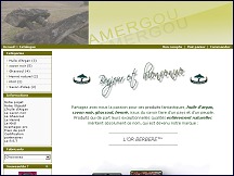 Aperu du site Amergou - huile d'argan et produits naturels de beaut
