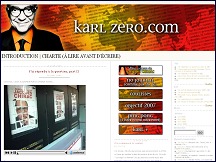 Aperu du site Karl Zro - blog collectif de Karl Zro